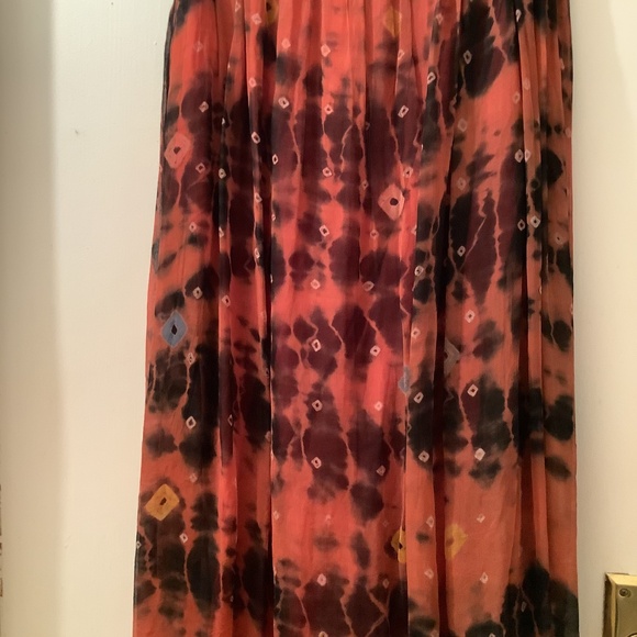 BOHO tie dye patterned “hippy style” drawstring lined skirt - Picture 9 of 11